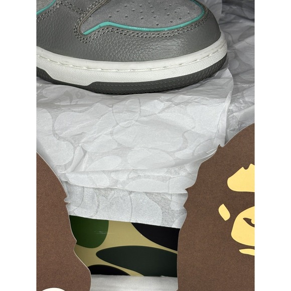 A Bathing Ape BAPE "SK8 Sta #2" Gray 1I70-291-011 Size 6 NEW - Picture 9 of 16